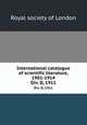 International catalogue of scientific literature, 1901-1914. Div. D, 1911, 