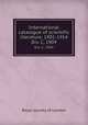International catalogue of scientific literature, 1901-1914. Div. C, 1909, 