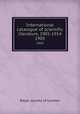 International catalogue of scientific literature, 1901-1914. 1903, 