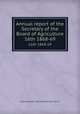 Annual report of the Secretary of the Board of Agriculture. 16th 1868-69, Massachusetts. State Board of Agriculture 