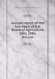 Annual report of the Secretary of the Board of Agriculture. 34th 1886, Massachusetts. State Board of Agriculture 