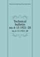 Technical bulletin. no.4-15 1921-28, Massachusetts Agricultural Experiment Station 