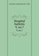 Hospital bulletin. 9, no.7, University of Maryland (1812-1920) 