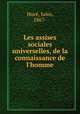 Les assises sociales universelles, de la connaissance de l