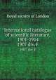 International catalogue of scientific literature, 1901-1914. 1907 div. E, 