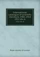 International catalogue of scientific literature, 1901-1914. 1912 div. A, 