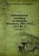 International catalogue of scientific literature, 1901-1914. 1913 div. L, 