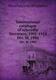 International catalogue of scientific literature, 1901-1914. Div. M, 1904, 