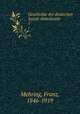 Geschichte der deutschen Sozial-demokratie. 1, Mehring, Franz, 1846-1919 