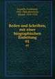 Reden und Schriften; mit einer biographischen Einleitung. 01, Lassalle, Ferdinand, 1825-1864,Bernstein, Eduard, 1850-1932 