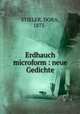 Erdhauch microform : neue Gedichte, STIELER, DORA, 1875- 