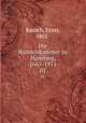 Die Handelskammer zu Hamburg, 1665-1915. 01, Baasch, Ernst, 1861- 