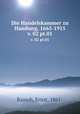 Die Handelskammer zu Hamburg, 1665-1915. v. 02 pt.01, Baasch, Ernst, 1861- 
