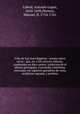 Vida de San Juan Baptista : poema epico sacro : que, en 1120 octavas rithmas, contenidas en diez cantos, traducion de el idioma portugues, a prosodia castellana, exornada con algunos apendices de varia erudicion sagrada, y profana, Cabral, Antonio Lopes, 1634-1698,Pereyra, Manuel, fl. 1754-1761 