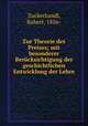 Zur Theorie des Preises; mit besonderer Berucksichtigung der geschichtlichen Entwicklung der Lehre, Zuckerkandl, Robert, 1856- 
