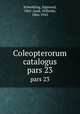 Coleopterorum catalogus. pars 23, Schenkling, Sigmund, 1865-,Junk, Wilhelm, 1866-1942 
