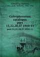 Coleopterorum catalogus. pars 15,22,28,37 1910-11, Schenkling, Sigmund, 1865-,Junk, Wilhelm, 1866-1942 