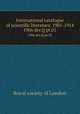 International catalogue of scientific literature, 1901-1914. 1906 div.Q pt.01, 