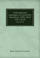 International catalogue of scientific literature, 1901-1914. 1912 div.O, 