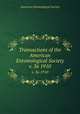 Transactions of the American Entomological Society. v. 36 1910, American Entomological Society 