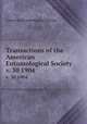 Transactions of the American Entomological Society. v. 30 1904, American Entomological Society 