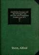 Geschichte Europas seit den Vertrgen von 1815 bis zum Frankfurter Frieden von 1871. 09, Stern, Alfred 