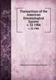 Transactions of the American Entomological Society. v. 32 1906, American Entomological Society 
