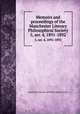Memoirs and proceedings of the Manchester Literary & Philosophical Society. 5, ser. 4, 1891-1892, Manchester Literary and Philosophical Society 