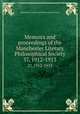 Memoirs and proceedings of the Manchester Literary & Philosophical Society. 57, 1912-1913, Manchester Literary and Philosophical Society 