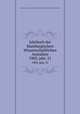 Jahrbuch der Hamburgischen Wissenschaftlichen Anstalten. 1903, jahr. 21, Hamburg (Germany). Oberschulbeh. Sektion f Wissenschaftlichen Anstalten 