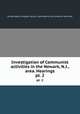 Investigation of Communist activities in the Newark, N.J., area. Hearings. pt. 2, United States. Congress. House. Committee on Un-American Activities 