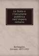 Lo Stato e l`istruzione pubblica nell`impero romano, Barbagallo, Corrado, 1877-1952 