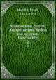 Mnner und Zeiten; Aufsaetze und Reden zur neueren Geschichte. 2, Marcks, Erich, 1861-1938 