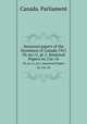 Sessional papers of the Dominion of Canada 1915. 50, no.11, pt.1, Sessional Papers no.15a-16, Canada. Parliament 