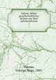 Salons; Bilder gesellschaftlicher Kultur aus fnf Jahrhunderten. 1, Tornius, Valerian Hugo, 1883- 