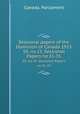 Sessional papers of the Dominion of Canada 1915. 50, no.25, Sessional Papers no.31-35, Canada. Parliament 
