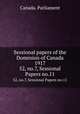 Sessional papers of the Dominion of Canada 1917. 52, no.7, Sessional Papers no.11, Canada. Parliament 