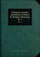 Passport security (testimony of Harry R. Bridges) Hearings. pt. 1, United States. Congress. House. Committee on Un-American Activities,Bridges, Harry, 1901- 