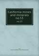 California mines and minerals. no.53, Yale, Charles G,California State Mining Bureau 