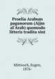Proelia Arabum paganorum (Ajjm al