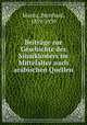 Beitrage zur Geschichte des Sinaiklosters im Mittelalter nach arabischen Quellen, Moritz, Bernhard, 1859-1939 
