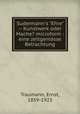 Sudermann`s "Ehre" -- Kunstwerk oder Mache? microform : eine zeitgemsse Betrachtung, Traumann, Ernst, 1859-1923 