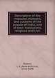 Description of the character, manners, and customs of the people of India; and of their institutions, religious and civil, Dubois, J. A. (Jean Antoine), 1765-1848 