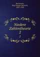 Niedere Zahlentheorie. 2, Bachmann, Paul Gustav Heinrich, 1837-1920 