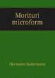 Morituri microform, Sudermann Hermann 