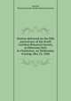 Oration delivered on the fifth anniversary of the South Carolina Historical Society, at Hibernian Hall, in Charleston, on Wednesday evening, May 23, 1860, Hanckel, Thomas M,South Carolina Historical Society 