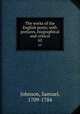 The works of the English poets; with prefaces, biographical and critical. 62, Johnson, Samuel, 1709-1784 