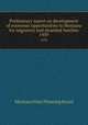 Preliminary report on development of economic opportunities in Montana for migratory and stranded families. 1939, Montana State Planning Board 