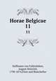 Horae Belgicae. 11, Hoffmann von Fallersleben, August Heinrich, 1798-1874,Flore and Blancheflor 