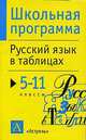 Русский язык в таблицах: 5-11 классы: Справочные материалы - (Школьная программа), Савченкова Галина Филипповна 
